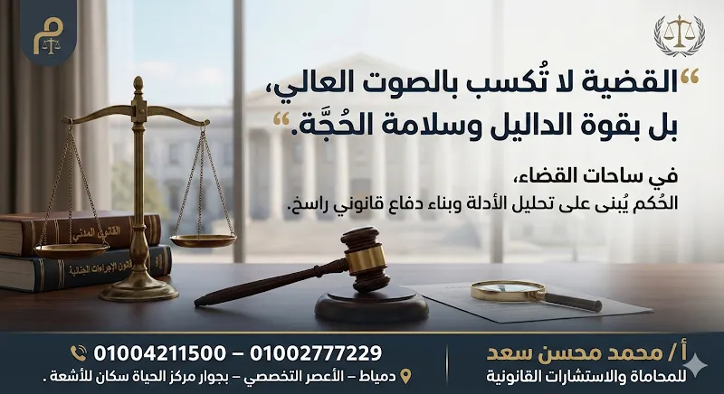 Egyptian Attorney Counselor Mohamed Mounib - Expert in Civil and Personal Status Law