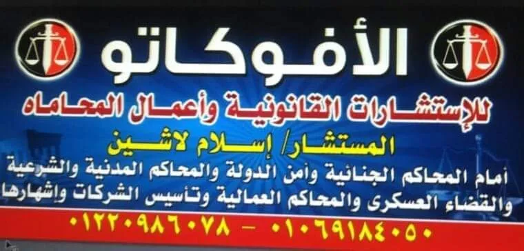 Eslam Lashin Law Firm for Legal Consultations and Advocacy