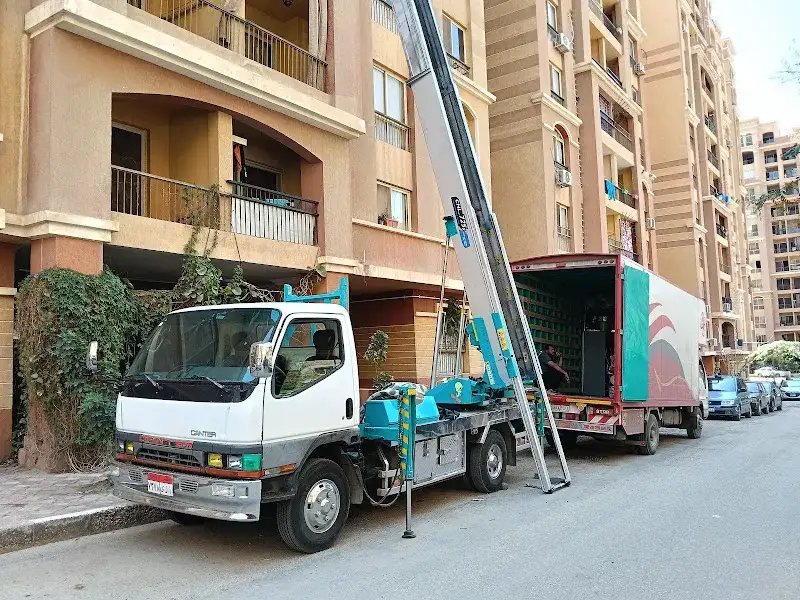 Furniture Hoisting and Relocation Company in Gesr El Suez