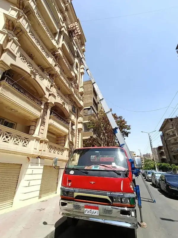 شركة ونش نقل عفش بالشيخ زايد ونش رفع الاثاث
