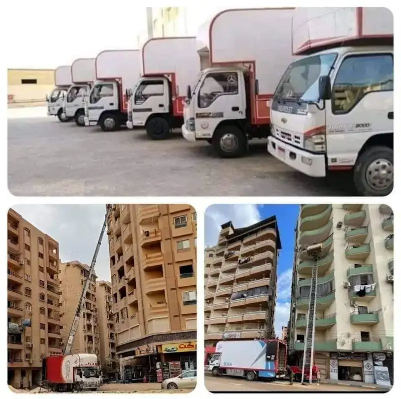 شركة نقل عفش قور ونش رفع اثاث بالعبور