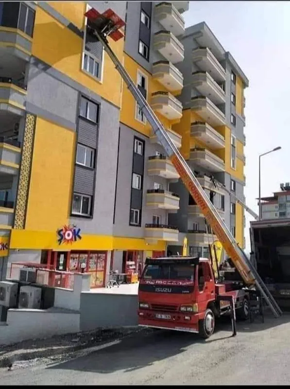 Moving luggage and lifting the winch of Al-Buhairi Furniture Transport Company