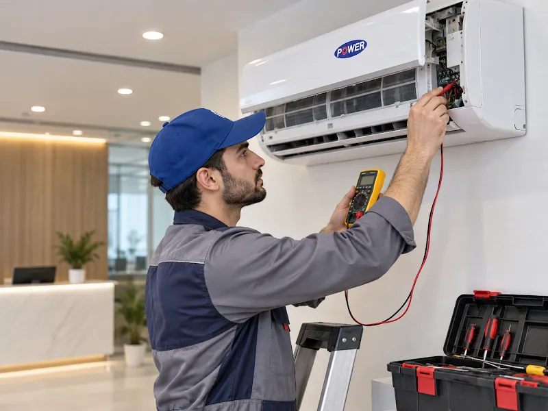 Power Air Conditioner Maintenance