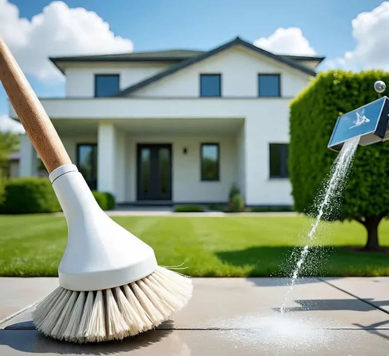 Cleaning houses and villas Jet Clean