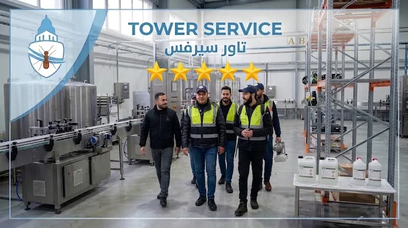 تاور سيرفس لمكافحه واباده الحشرات والقوارض