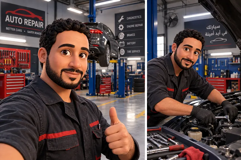 ميكانيكي سيارات