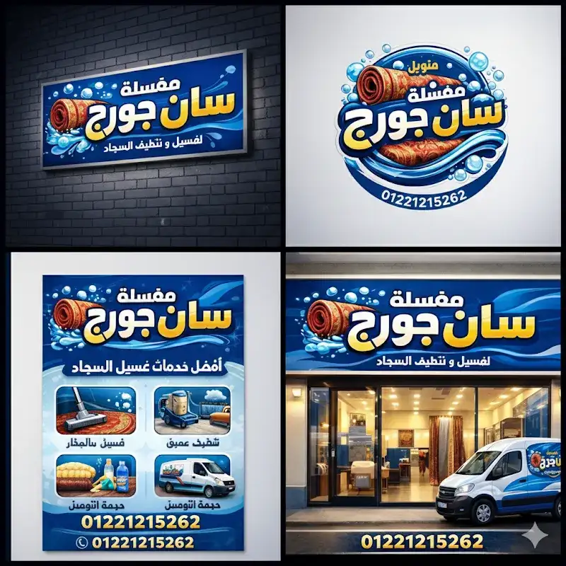 مغسله سان جورج لغسيل السجاد الكومبيوتر