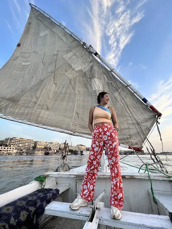 sail boat Abu Hassan lithy